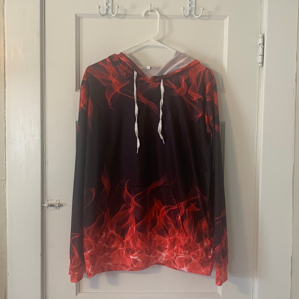 Men's Fire Hoodie